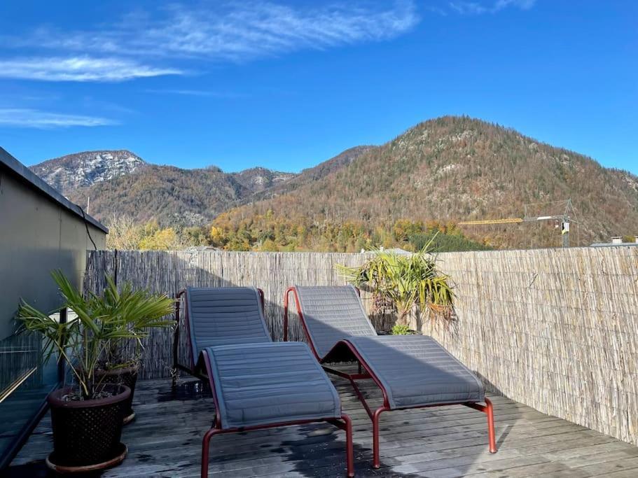 Luxus Penthouse Mit Panoramablick Apartment Bad Ischl Exterior foto